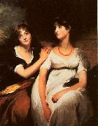  Sir Thomas Lawrence The Daughters of Colonel Thomas Carteret Hardy Sweden oil painting reproduction